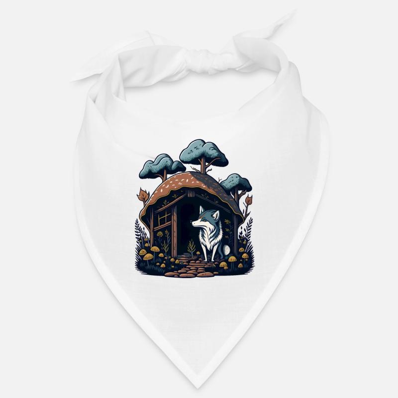 Champignon Home Wolf Bandana