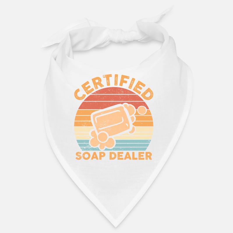 Funny soap making soap merchant Bandana