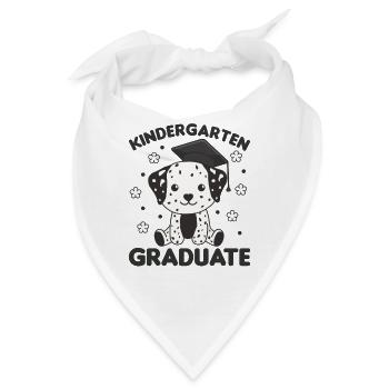 Kids Kindergarten graduate Dalmatiner Graduation - Bandana - Weiß - Vorne