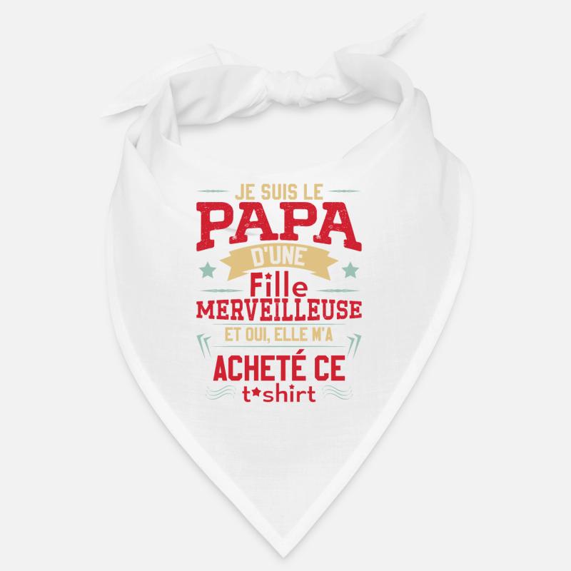 Fille Cadeau de Papa Bandana