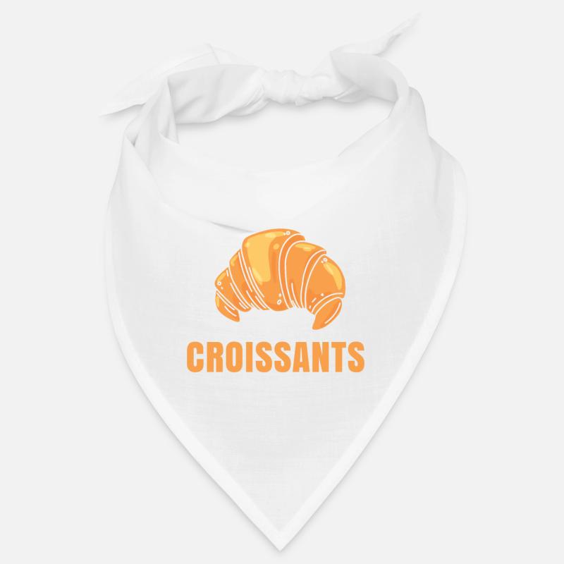 Life is better with croissants Bandana