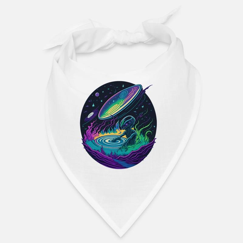 Alien Galactic DJ Bandana