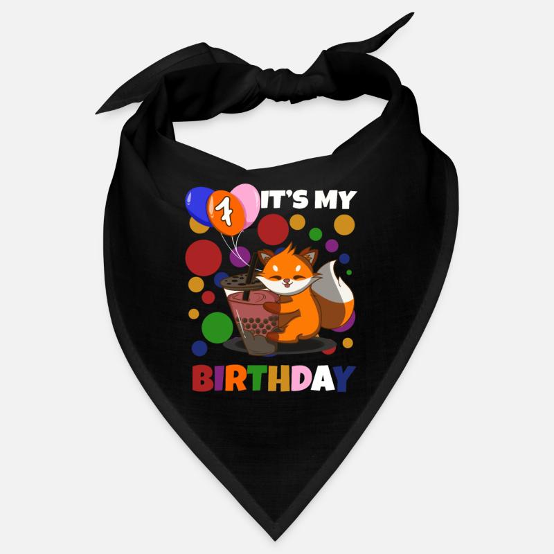 7th Birthday Fox Bandana