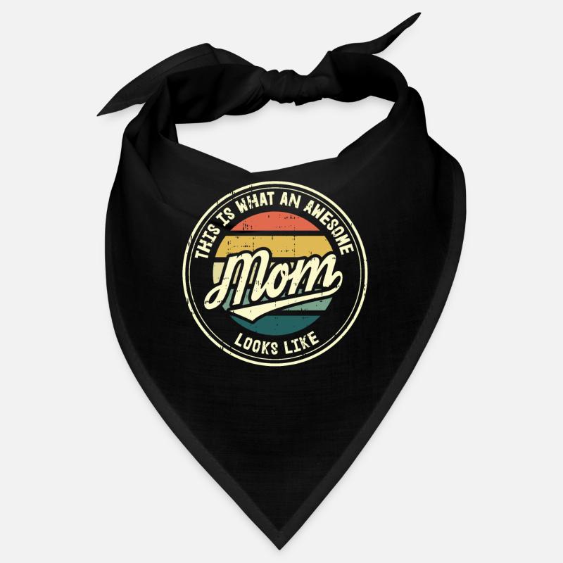 Bester Mama Muttertag Mutter Mom Retro Geschenk Bandana