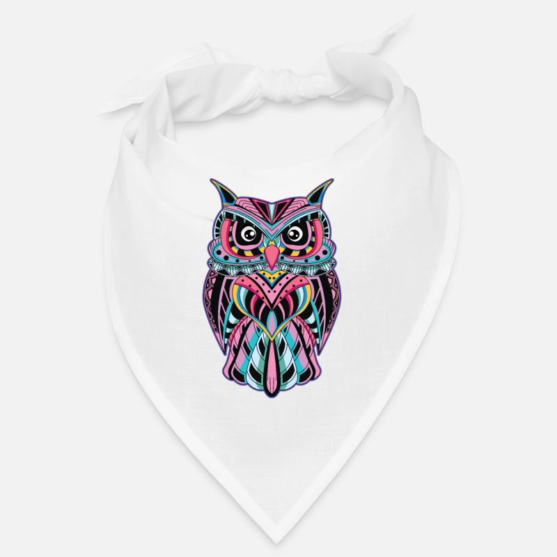 Eule Mandala Vogel Süß Eulen Vögel Bandana