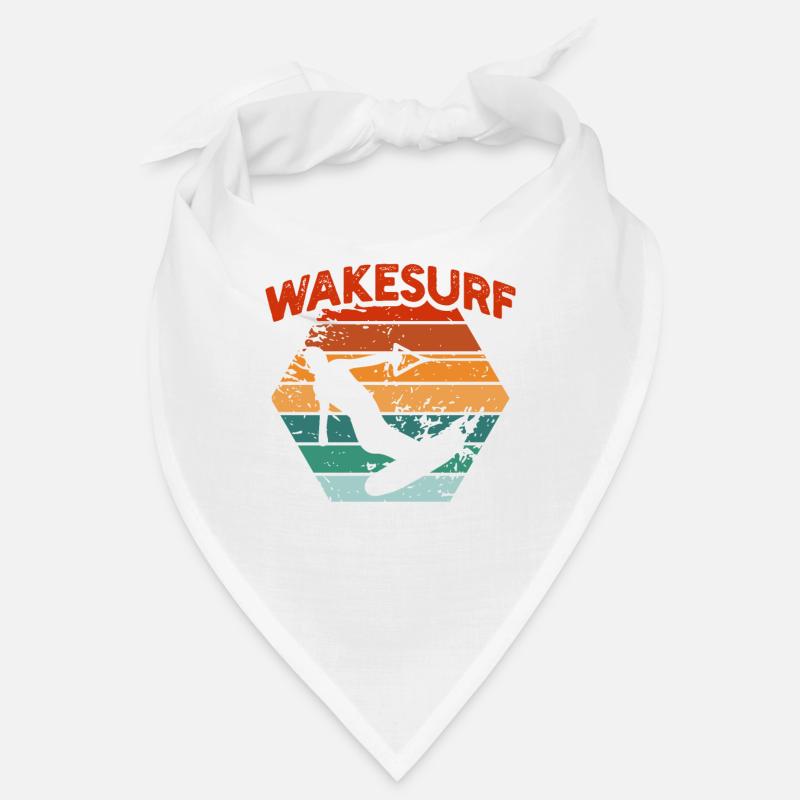 Wakesurf Retro Vintage Wake Surf Boot Surfer See Bandana