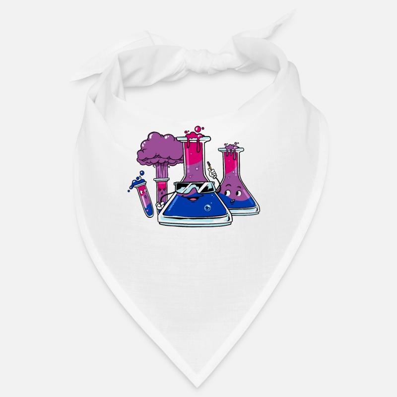Bi Pride Bisexual Flag Chemistry Subtle Bandana