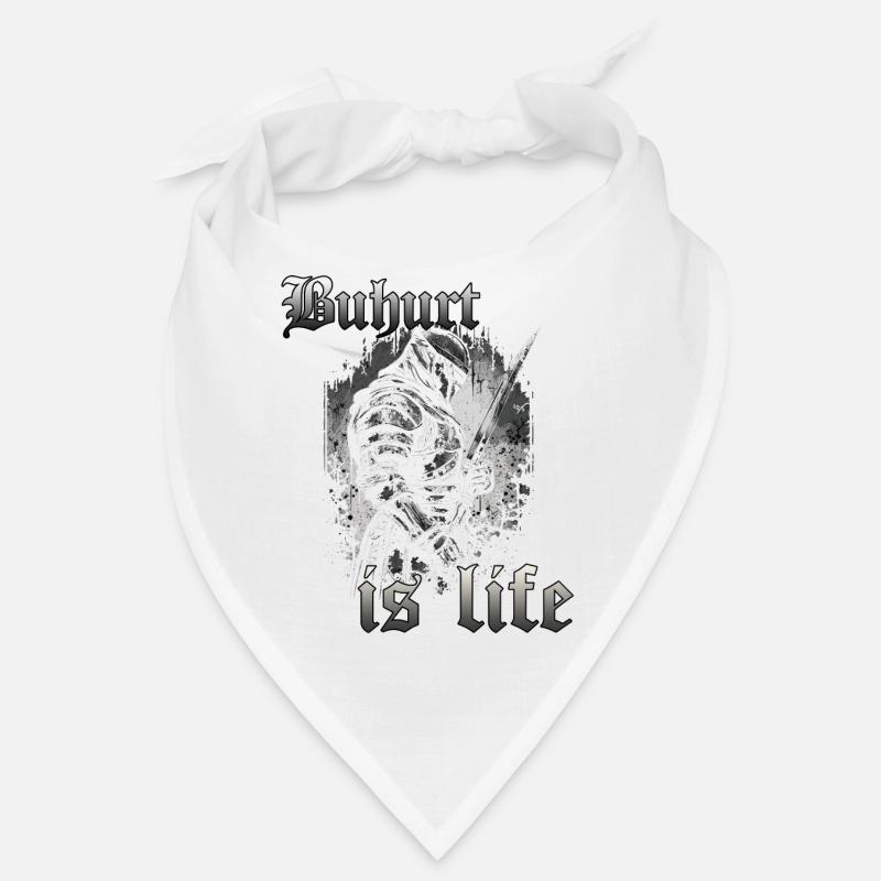Dark Buhurt Knight Competition Tournament Warrior Bandana