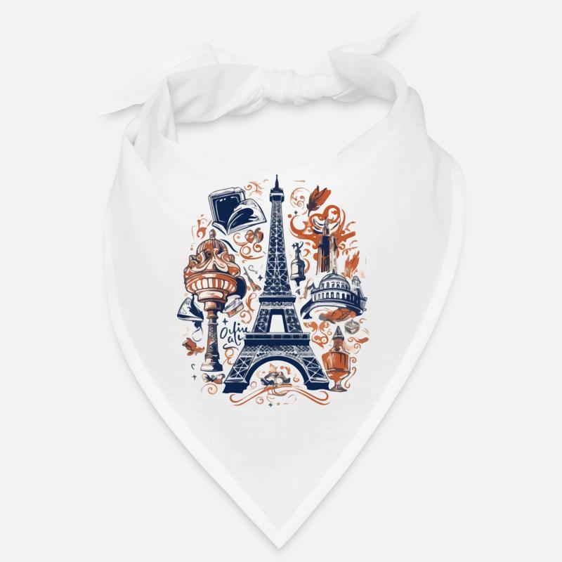 Paris et ses monuments Bandana