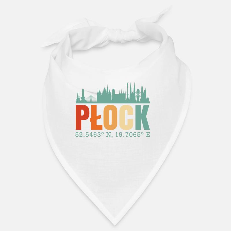 Ligne d’horizon de Poland Plock Bandana