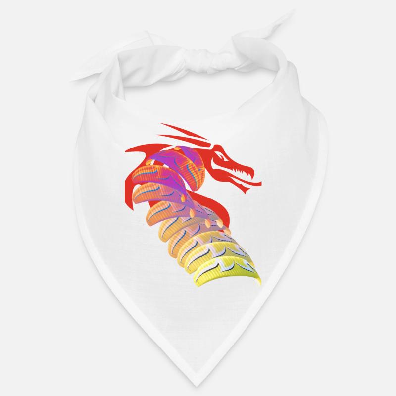Paramoteur Dragon - Bandana - blanc
