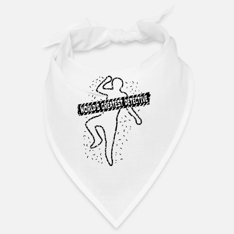 World's Greatest Detective Sheriff Cop Detectives Bandana