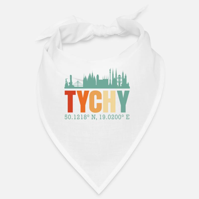 Polen Tychy Skyline Bandana