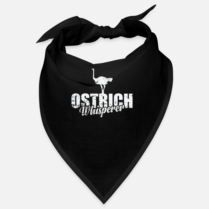 Ostrich Whisperer Laufvogel Strauß Umwelt Bandana