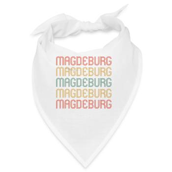 Magdeburgerin Magdeburger Magdeburg - Bandana - Weiß - Vorne