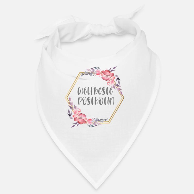 Weltbeste Postbotin Post Beruf Geschenk Bandana