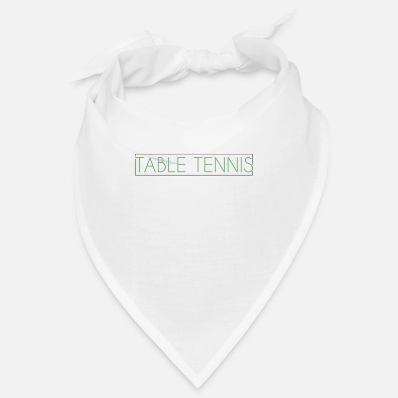Lettrage de tennis de table Bandana