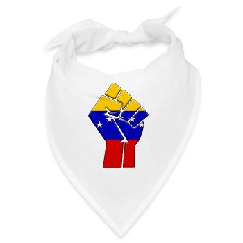 Venezuela Flagge Venezolanische Country Pride Native - Bandana - Weiß - Vorne