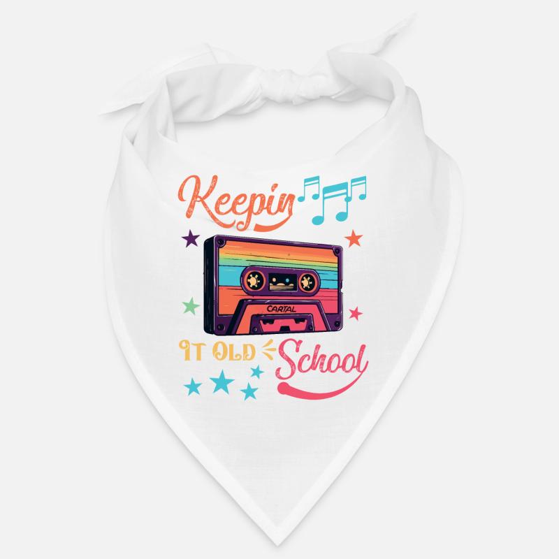 J’aime ma mixtape - Bandana - blanc