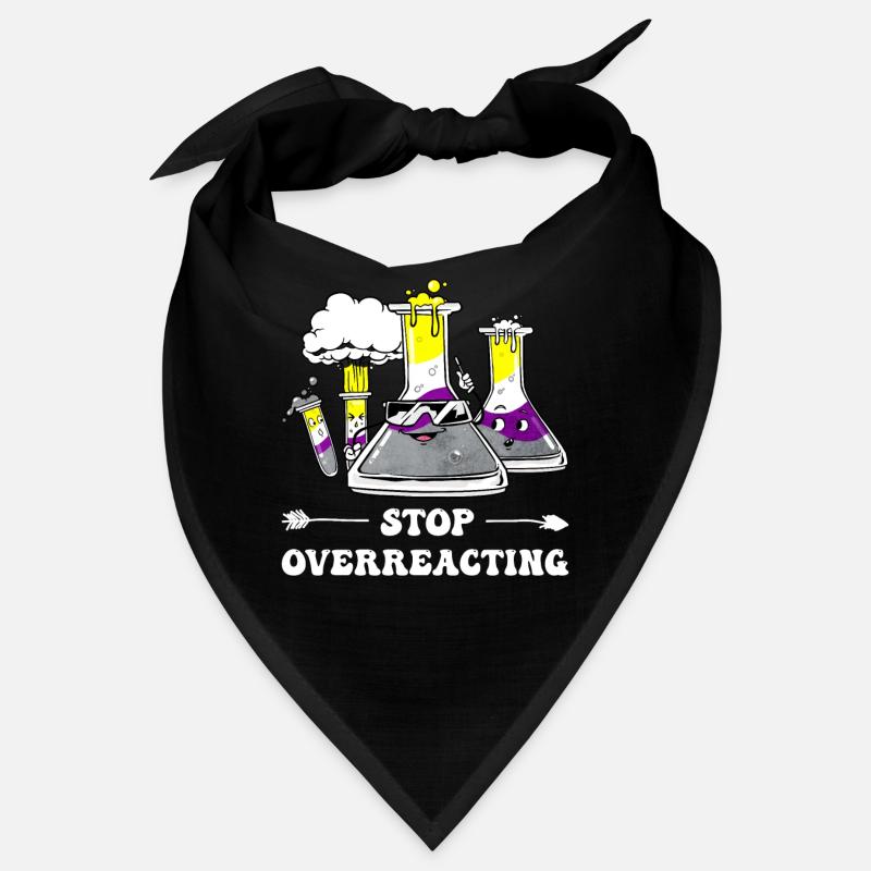 Non-Binary Pride Flag Chemistry Teacher Bandana