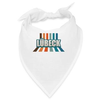 Lübeckerin Lübecker Lübeck - Bandana - Weiß - Vorne