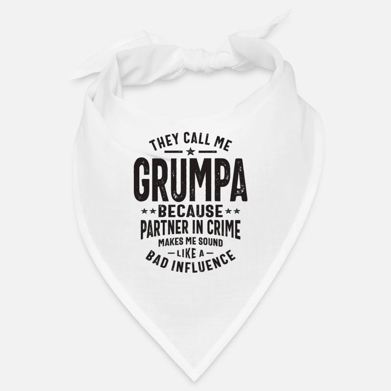Grumpa - Pas une mauvaise influence, juste un crime de partenaire Bandana