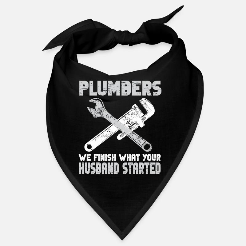 Handwerker Installateur Spruch Klempner Bandana
