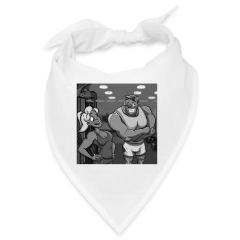 FITNESSSTUDIO - Bandana - Weiß - Vorne