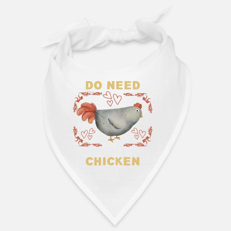 Lustiger Hühner Spruch, Huhn Witz Bandana