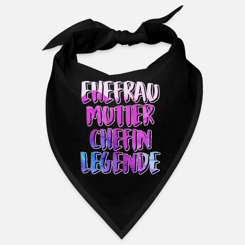 Ehefrau Mama Chefin Muttertag Supervisor Bandana