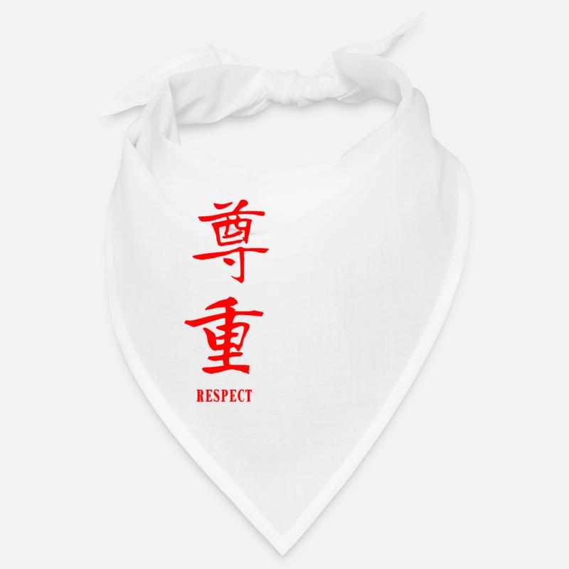 Respect en chinois Bandana