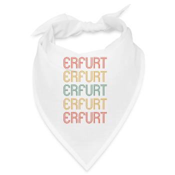 Erfurterin Erfurter Erfurt - Bandana - Weiß - Vorne