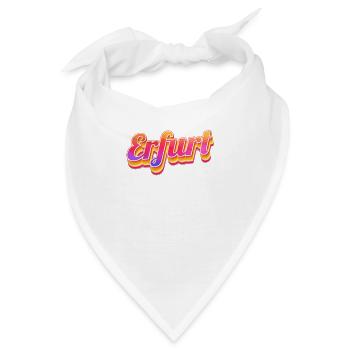 Erfurterin Erfurter Erfurt - Bandana - Weiß - Vorne