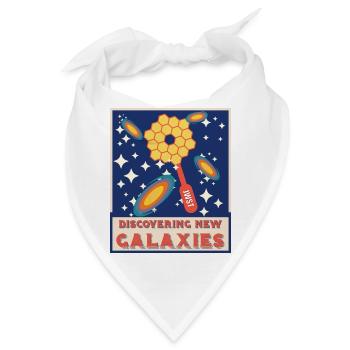 Neue Galaxien entdecken - Bandana - Weiß - Vorne