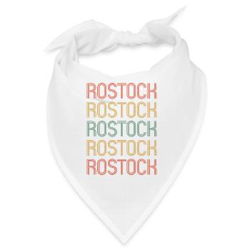 Rostockerin Rostocker Rostock - Bandana - Weiß - Vorne
