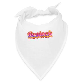 Rostockerin Rostocker Rostock - Bandana - Weiß - Vorne