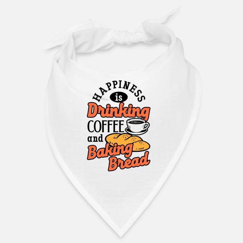 Baking Bread Drinking Coffee Caffeine Bread Baker Bandana