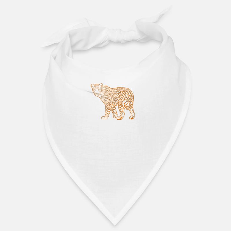 Leopard in der Wildnis Raubkatze Afrika Bandana