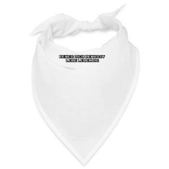 Pilates - Beweg dich bewusst, lebe lebendig - Bandana - Weiß - Vorne
