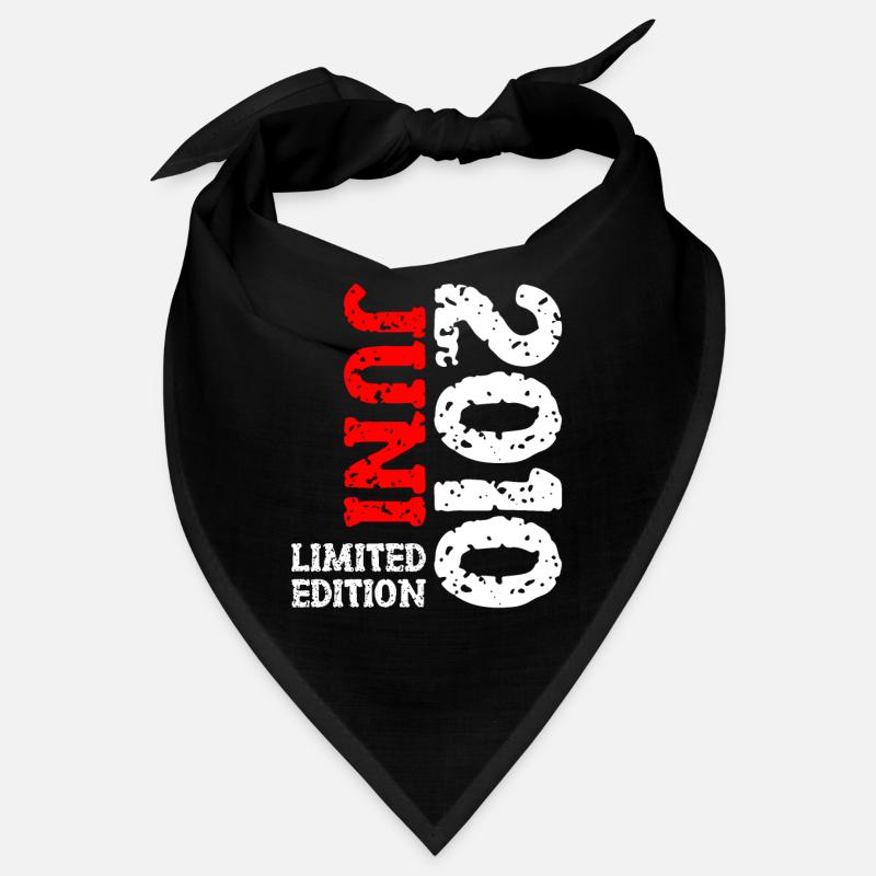 2010 Juni Limited Edition Geburtstag Geschenk Bandana