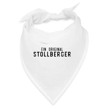 Ein Original Stollberger - Bandana - Weiß - Vorne
