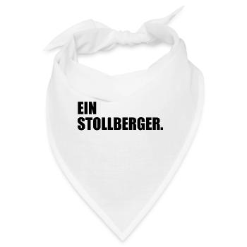 Ein Stollberger - Bandana - Weiß - Vorne