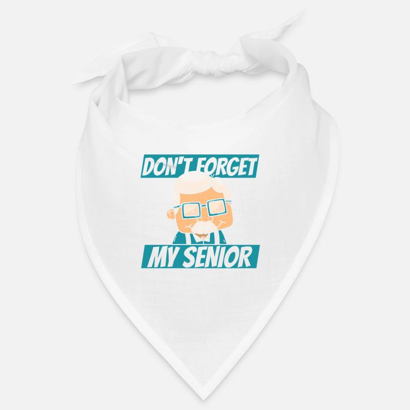 Rentner Rente Senior - Bandana - Weiß