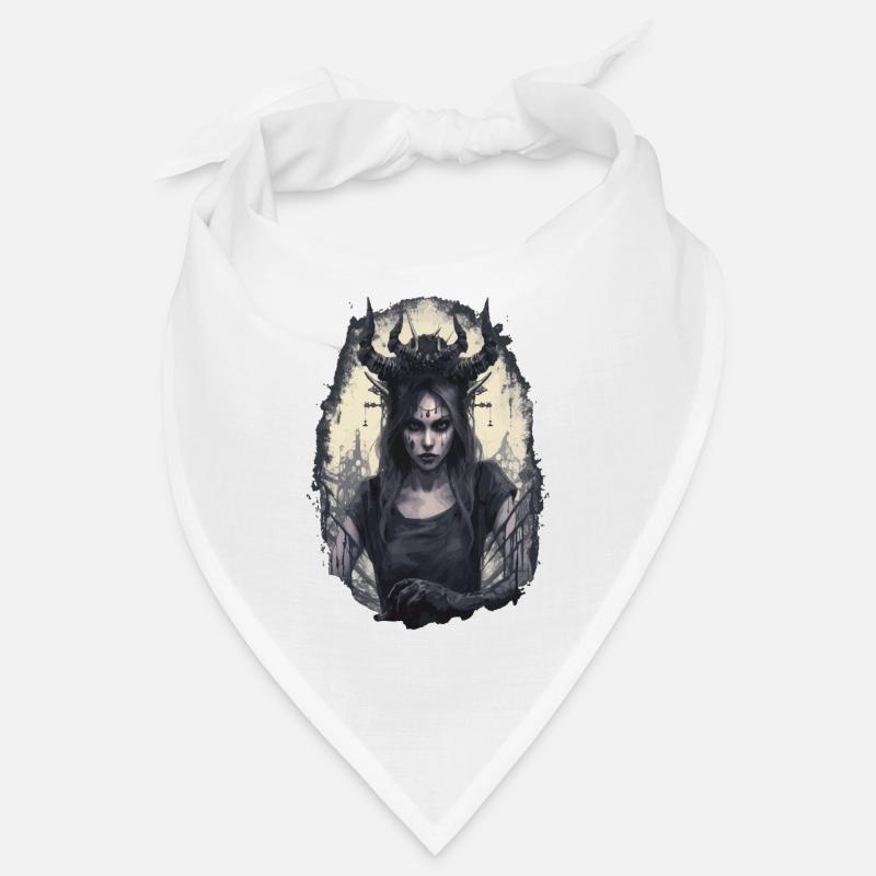 Seduction Girl Devil Evil Goth Gothic Dark Bandana
