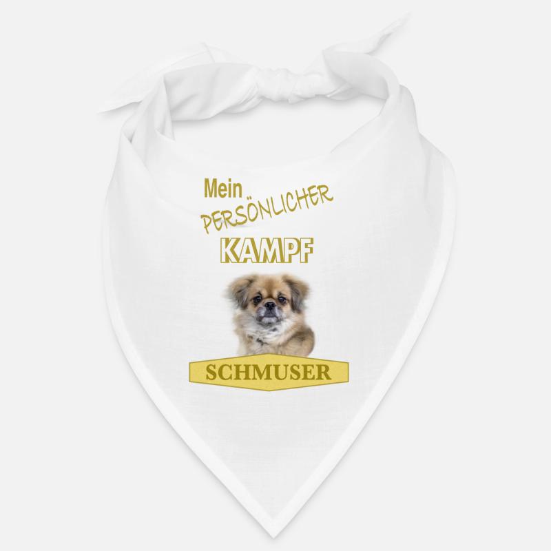 Persönlicher Kampfschmuser - Tibet Spaniel Bandana