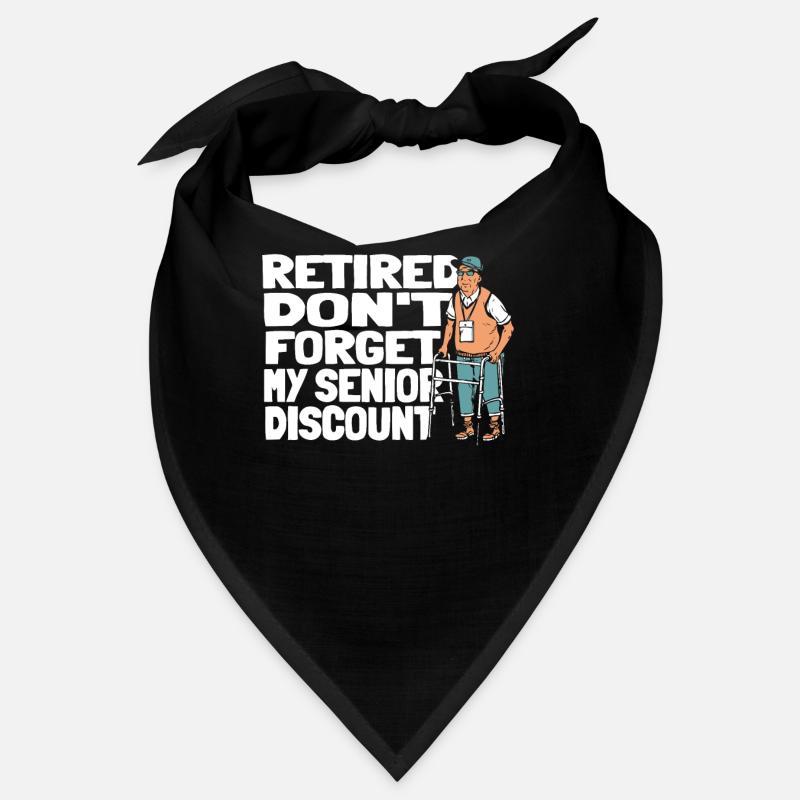 Rentner Rente Lustig Bandana
