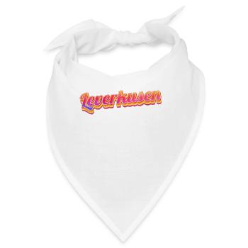 Leverkusenerin Leverkusener Leverkusen - Bandana - Weiß - Vorne