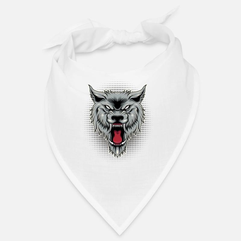 Wolf Wolves Lover Wolf Design Bandana