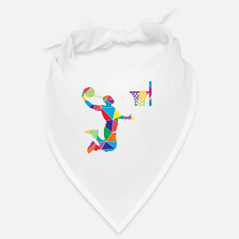Basketball Polygon Baseball Player Bandana