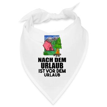 Urlaub - Bandana - Weiß - Vorne
